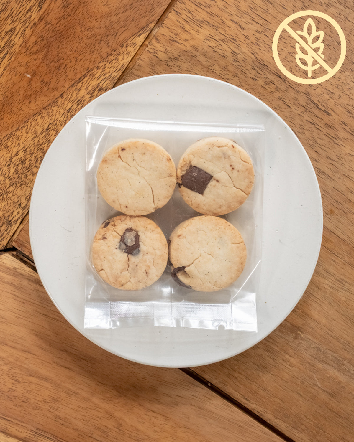 【グルテンフリー】チョコクッキー(4枚入り)｜広島のやさしい焼き菓子